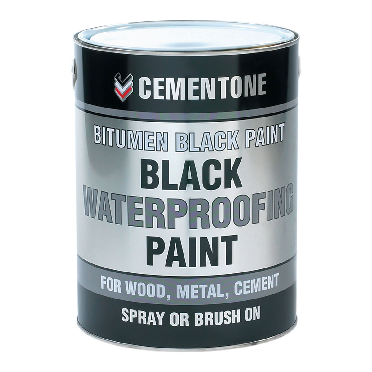 NJL Black Bitumen Waterproof Paint 5 litre