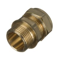 Altech Compression Coupler Male Iron 15mm x 0.5