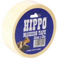 Hippo Masking Tape 50m x 38mm Beige
