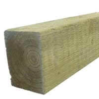 Treated Incised UC4 Fence Post Green 100 x 100 x 2400mm