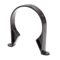 Polypipe Soil Plastic Socket Clip 110mm Black
