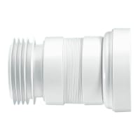 McAlpine Straight Flexible WC Connector 4