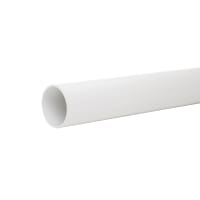 Polypipe Solvent Weld Waste Pipe 3m x 50mm White