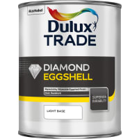 Dulux Trade Diamond Eggshell Paint 1L Light Base