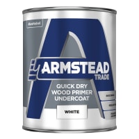 Armstead Trade Quick Dry Wood Primer Undercoat 1L White