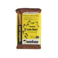 Weber Rapid SPF Low Dust Tile Adhesive 20kg White