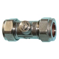 Altech Isolating Ball Valve 15mm Chrome