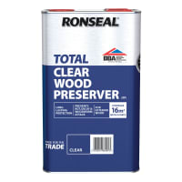 Ronseal Trade Total Wood Preserver 5L Clear