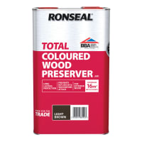 Ronseal Trade Total Wood Preserver 5L Light Brown
