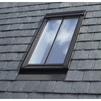 VELUX Centre Pivot Conservation Window + Flashing Plain Tiles 114x98