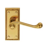 卡莱尔格鲁吉亚杆锁抛光黄铜黄铜合同