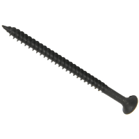 干细牙螺纹螺丝3.5 x 42毫米黑色(1000盒)