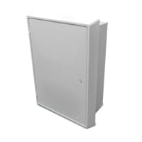 Mitras Electric Recessed Meter Box 595 x 409 x 210mm White