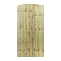 田庄击剑拱形羽毛小幅门180 x 90 x 6.2厘米自然