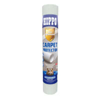 Hippo High Performance Carpet Protector 50m x 600mm White