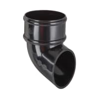 Polypipe Round Downpipe Shoe 68mm Black
