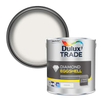 Dulux Trade Diamond Eggshell Paint 2.5L Pure Brilliant White