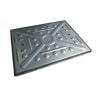 EJ Single Seal Manhole Cover and Frame 17T 600 x 450mm Galvanised