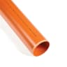 Polypipe Drain Plain Ended Pipe 3m x 160mm Terracotta