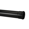 Polypipe Soil Single Socket Pipe 3m x 110mm Black