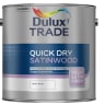Dulux Trade Quick Dry Satinwood Paint 2.5L Light Base