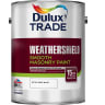 Dulux Trade Weathershield Masonry Paint 5L Extra Deep Base