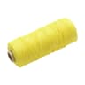 Faithfull Hi-Vis Nylon Brick Line 105m Yellow