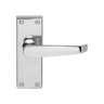 Carlisle Brass Victorian Lever Latch Handle Contract Polished Chrome