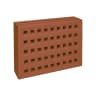 Red Bank Square Hole Air Brick 215 x 215 x 50mm Red