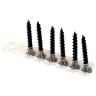 Collated Drywall Coarse Thread Screws 38 x 3.5mm Black Pack of 1000