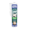 Hippo GRIPit No Nails Adhesive 310ml White Pack of 6