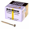 Reisser Cutter Pozi Partial Thread Woodscrews 4 x 80mm Pack of 200