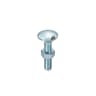 M12 Carriage Bolt with Nut 180mm Bright Zinc Plated
