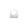 Talon Single Hinged Clip 25 x 28mm White