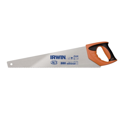 IRWIN Jack 880 Universal Triple Ground 7TPI Hardpoint Handsaw 500mm