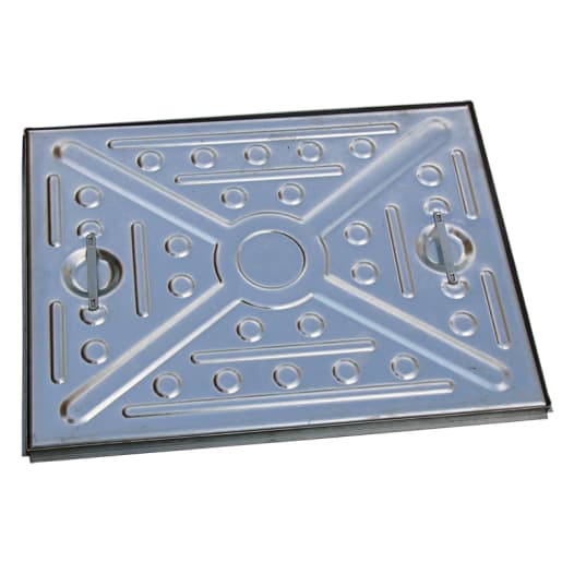 EJ Single Seal Manhole Cover and Frame 5T 600 x 450mm Galvanised