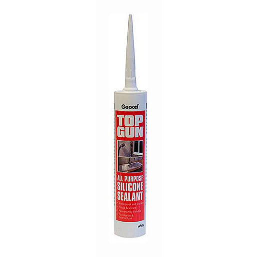 Geocel Top Gun All Purpose Silicone Seal 290ml Clear