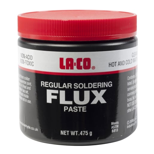 LA-CO Regular Soldering Flux 475g Amber