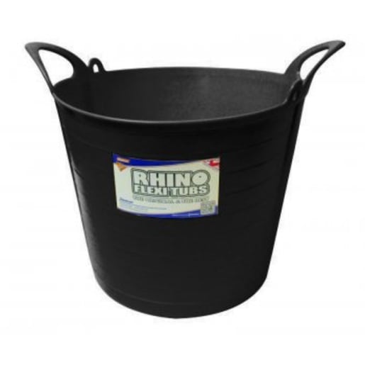 Rhino Flexi Tub 26L Black