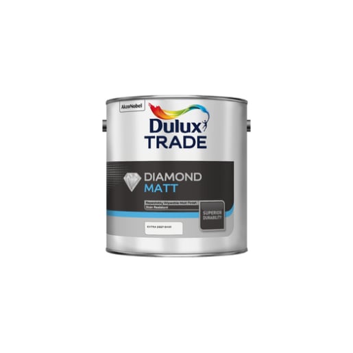 Dulux Trade Diamond Matt Paint 5L Magnolia