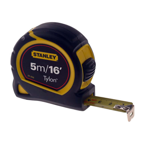 Stanley Pocket Tape 5m x 19mm Yellow