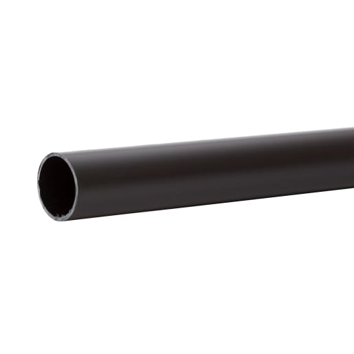 Polypipe Solvent Weld Waste Pipe 3m x 40mm Black