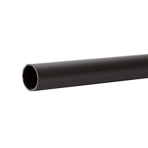 Polypipe Solvent Weld Waste Pipe 3m x 32mm Black