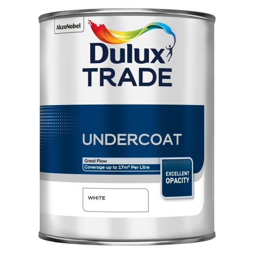 Dulux Trade Undercoat Paint 1L White