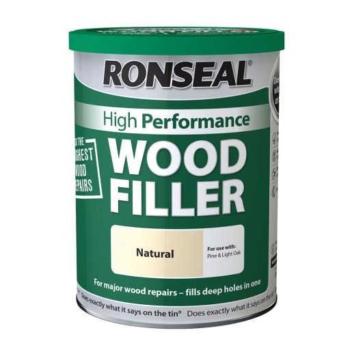 Ronseal High Performance Wood Filler 1kg Natural