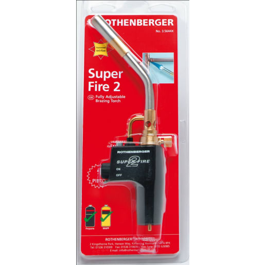 Rothenberger Super-Fire Brazing Torch 330 x 140 x 45mm