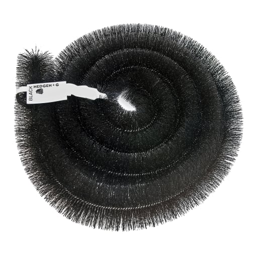 Hedgehog Gutter Brush 4M x 100mm Black