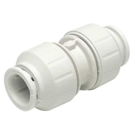 JG Speedfit Equal Straight Connector 28mm White