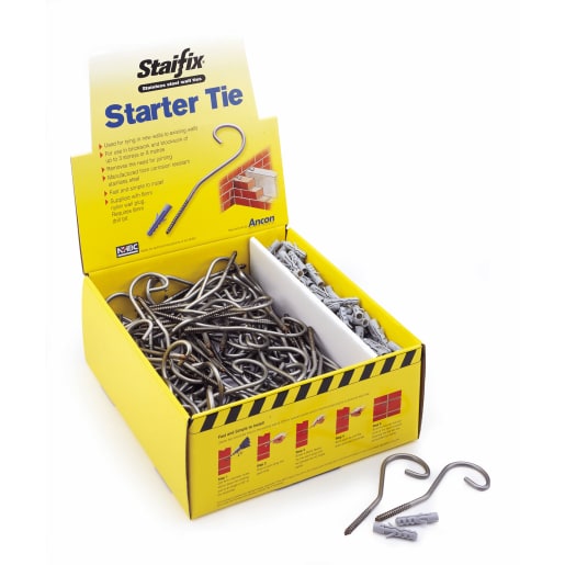 Ancon Staifix Starter Frame Tie with Plug 135mm