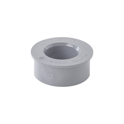 Polypipe Soil Solvent Boss Adaptor 32mm Grey